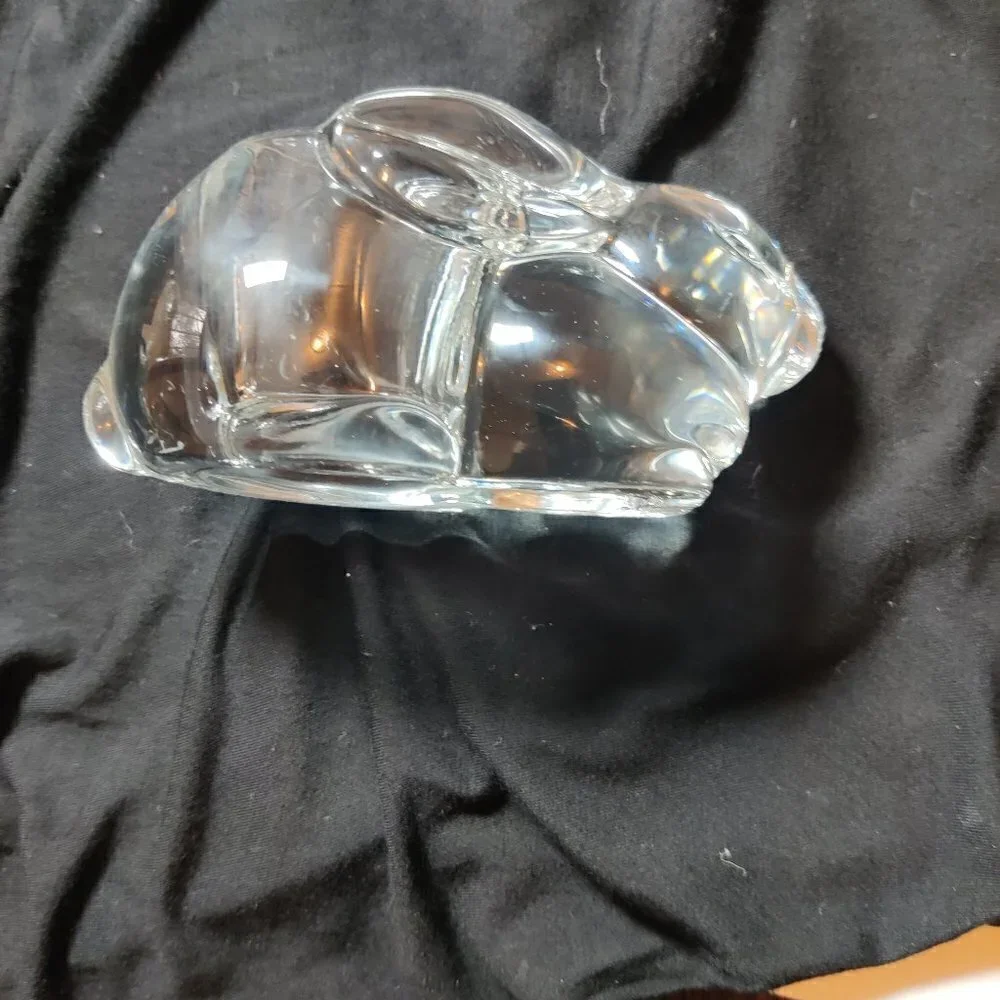 Glass Rabbit Candleholder by Indiana Glass, 5